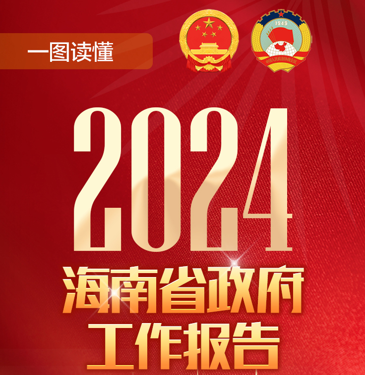 一图读懂2024年海南省政府工作报告